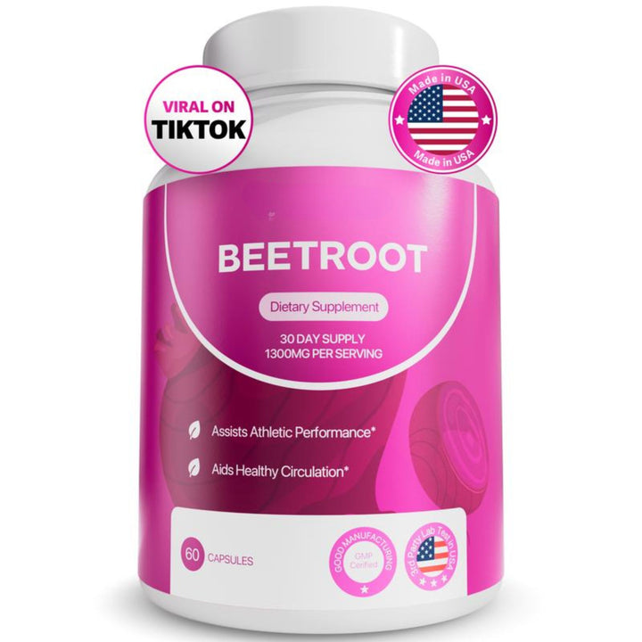 Nuvania® Organic Beetroot Capsules
