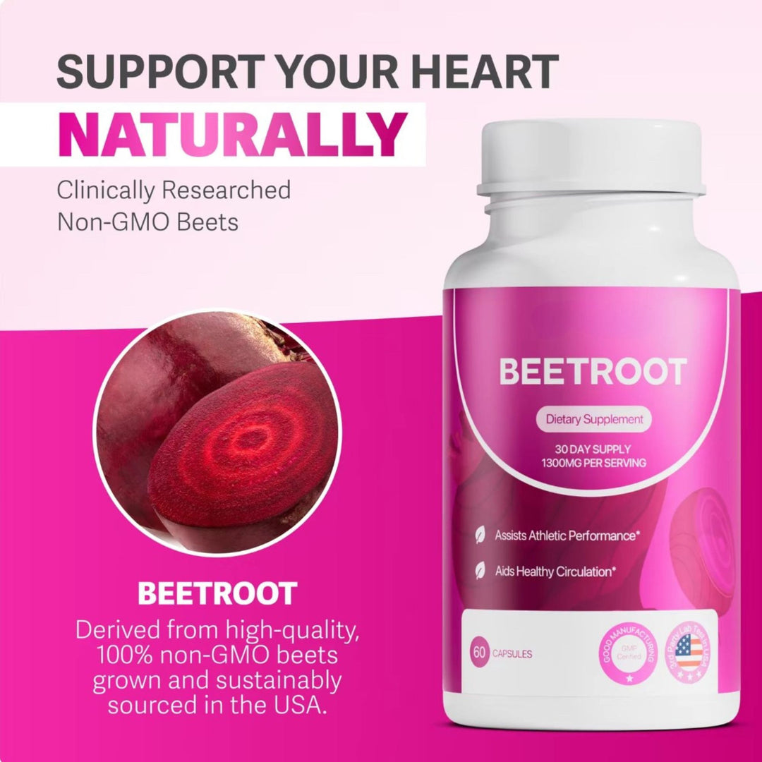 Nuvania® Organic Beetroot Capsules